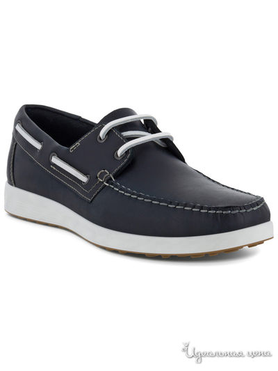 Мокасины Ecco, цвет синий