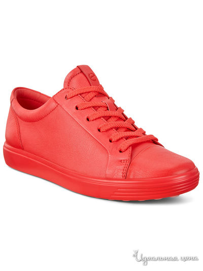 Кеды Ecco, цвет красный