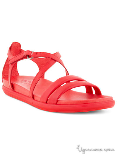 Сандалии Ecco, цвет красный