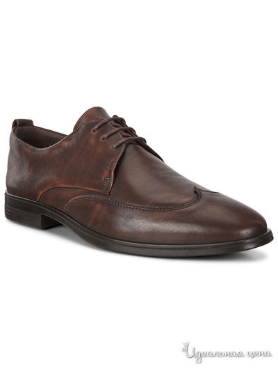 Туфли Ecco, цвет коричневый