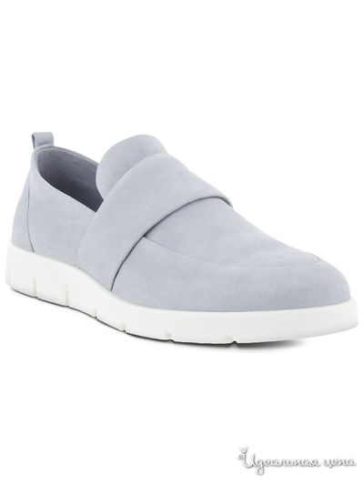 Слипоны Ecco, цвет серый