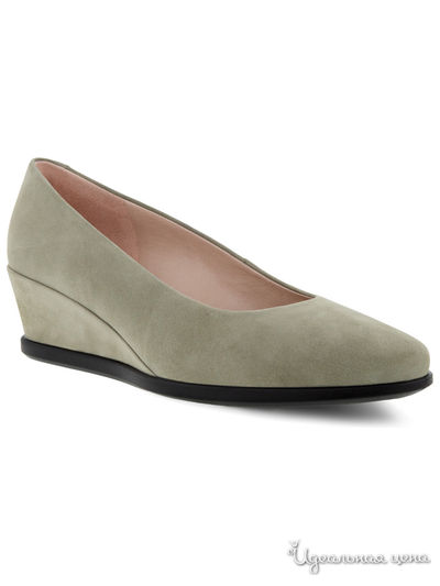 Туфли Ecco, цвет зеленый