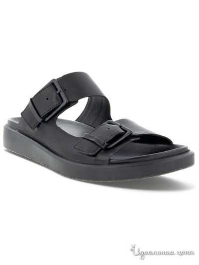 Шлепанцы Ecco, цвет черный