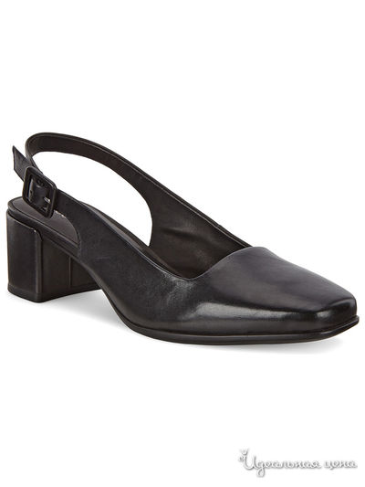 Туфли Ecco, цвет черный