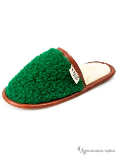 Тапочки Alwero, цвет зеленый