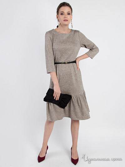 Платье MariKo, цвет бежевый