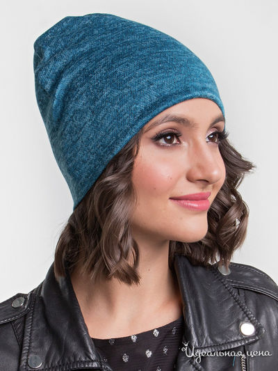 Шапка MariKo, цвет бирюзовый