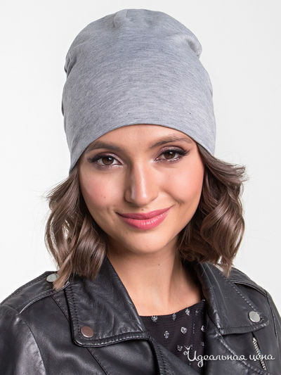 Шапка MariKo, цвет серый