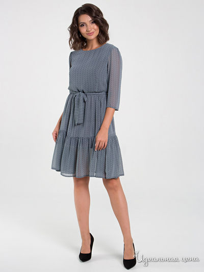 Платье MariKo, цвет серо-зеленый