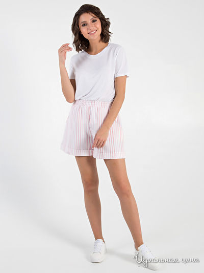 Шорты MariKo, цвет розовый, белый