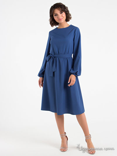 Платье MariKo, цвет серо-синий
