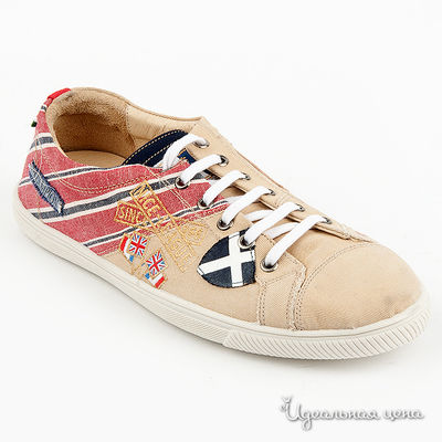 Кеды Kowalski&Pajar, цвет цвет бежевый