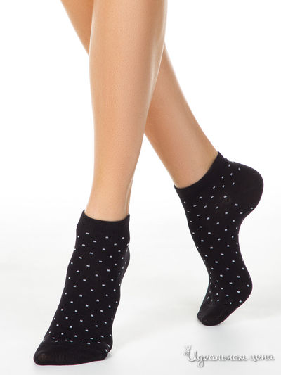 Носки, 2 пары ESLI, цвет черный, серый