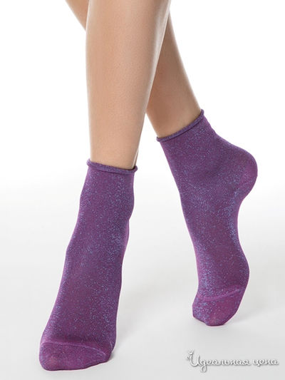 Носки CONTE, цвет сиреневый