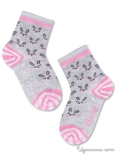 Носки CONTE, цвет светло-серый