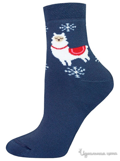 Носки БЧК, цвет темный джинс