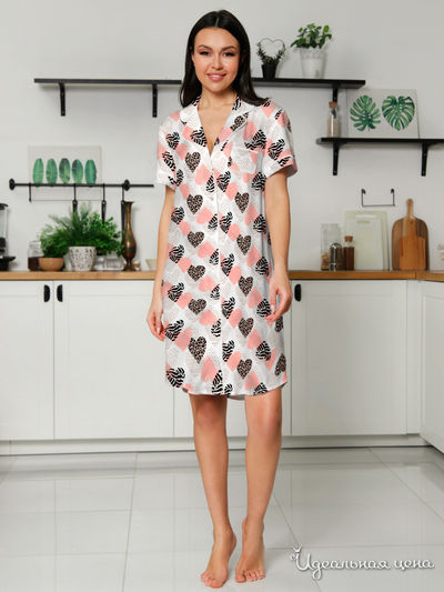 Платье Vis-a-vis, цвет черный-пудра