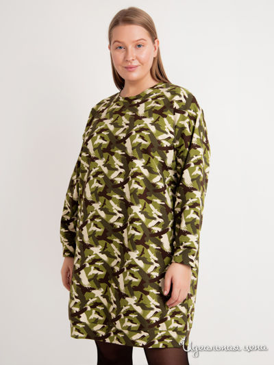 Платье Vis-a-vis, цвет хаки