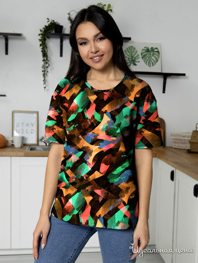 Футболка Vis-a-vis, цвет мультиколор