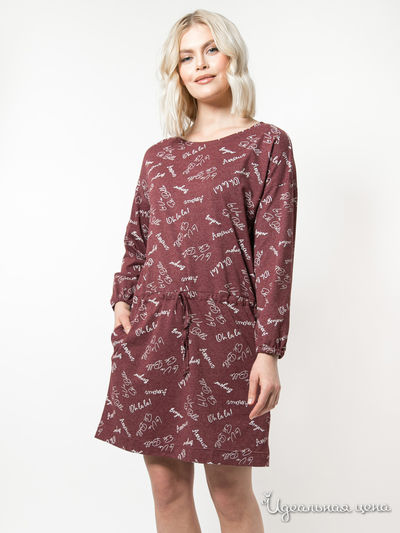 Платье Vis-a-vis, цвет винный