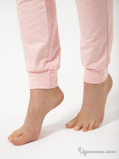 Комплект: лонгслив, брюки Vis-a-vis, цвет красно-розовый