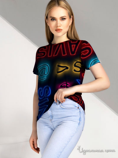 Футболка Vis-a-vis, цвет мультиколор