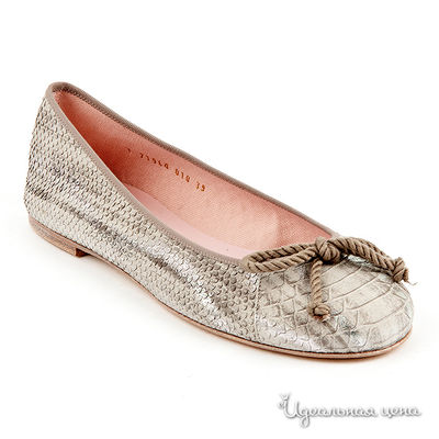 Балетки Kowalski&Pajar, цвет цвет серый