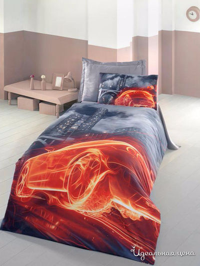 Комплект постельного белья, 1,5-спальный VICTORIA, цвет мультиколор