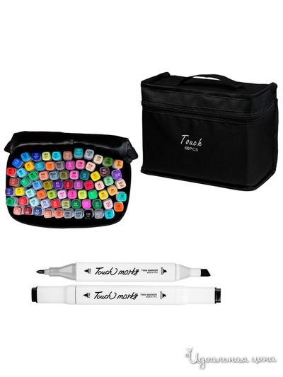 Набор 60 скетчмаркеров Fashion в сумочке MC-Basir