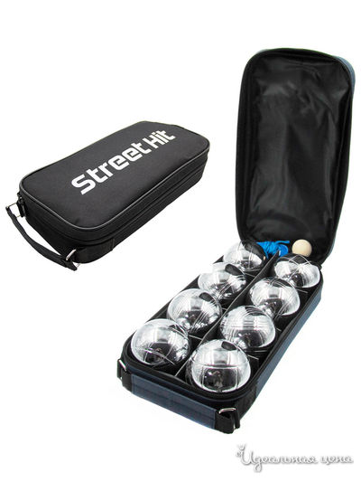 Игра Петанк 8 шаров, стальной 4 рисунка Street Hit (Fyle)