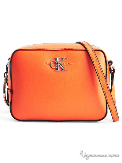 Сумка Calvin Klein, цвет оранжевый