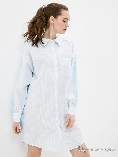 Платье Calvin Klein, цвет голубой