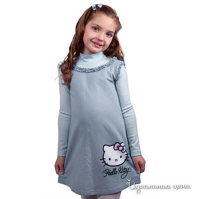 Платье Cartoon Brands, цвет цвет серо-голубой