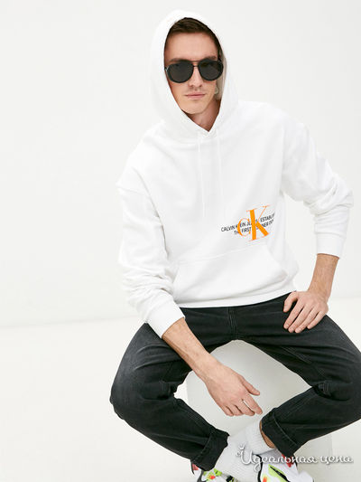 Джемпер Calvin Klein, цвет белый