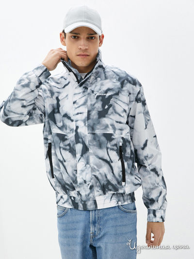 Куртка Calvin Klein, цвет черно-бело-серый