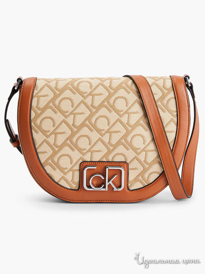Сумка Calvin Klein, цвет бежевый