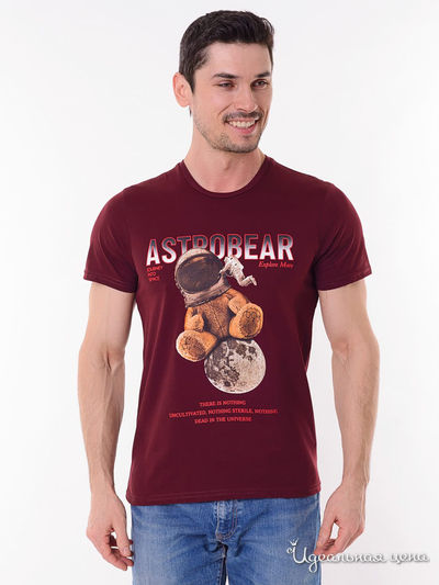 Футболка GEOVERDI, цвет бордовый