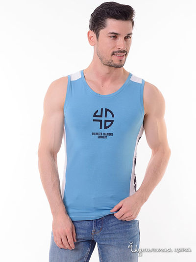 Майка GEOVERDI, цвет голубой