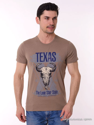 Футболка GEOVERDI, цвет кофе