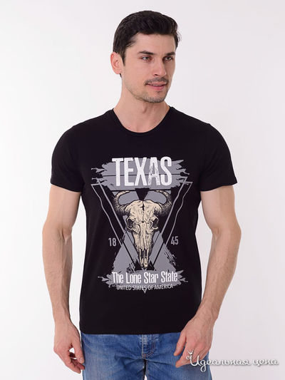 Футболка GEOVERDI, цвет черный