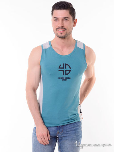 Майка GEOVERDI, цвет голубой