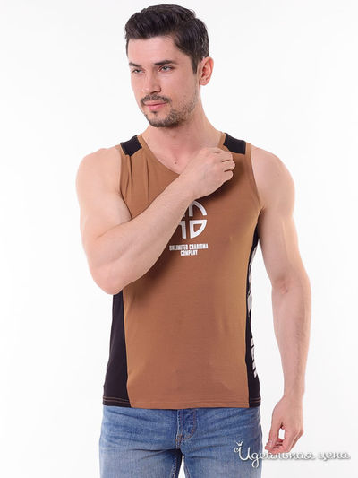 Майка GEOVERDI, цвет коричневый