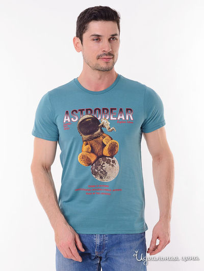 Футболка GEOVERDI, цвет голубой