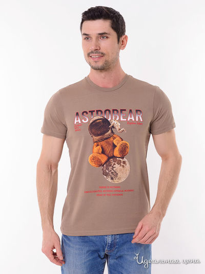 Футболка GEOVERDI, цвет кофе