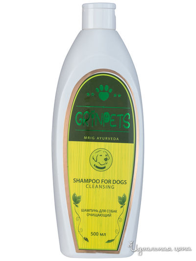 Шампунь для собак очищающий, 500 мл Grinpets