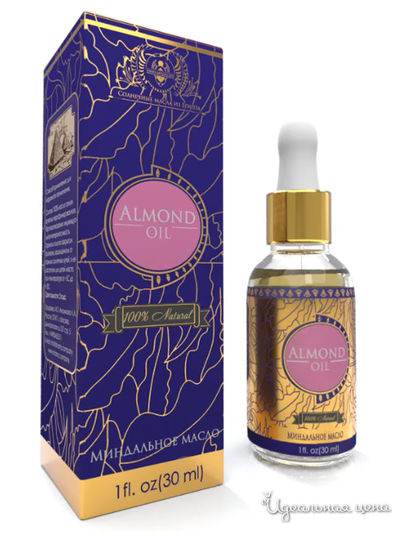 Масло косметическое сладкого миндаля, 30 мл, Shams Natural Oils, цвет Желтый