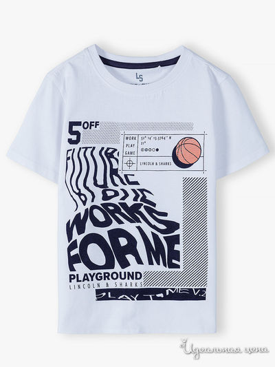 Футболка 5.10.15, цвет белый