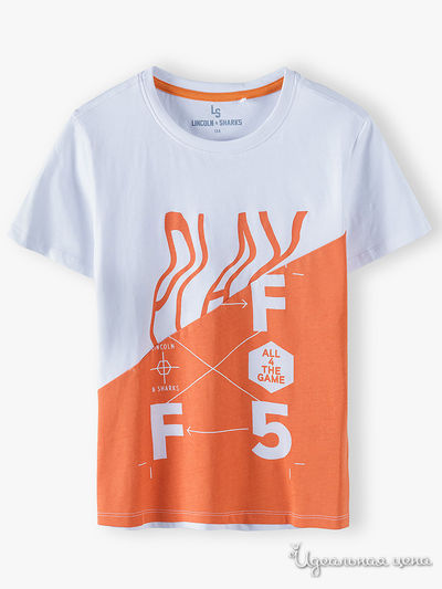 Футболка 5.10.15, цвет белый