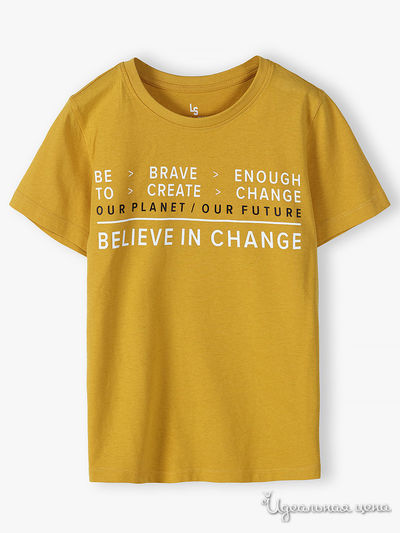 Футболка 5.10.15, цвет горчичный