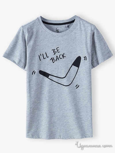 Футболка 5.10.15, цвет серый меланж